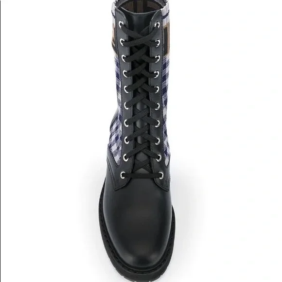 Fendi Combat Boots Size 39.5